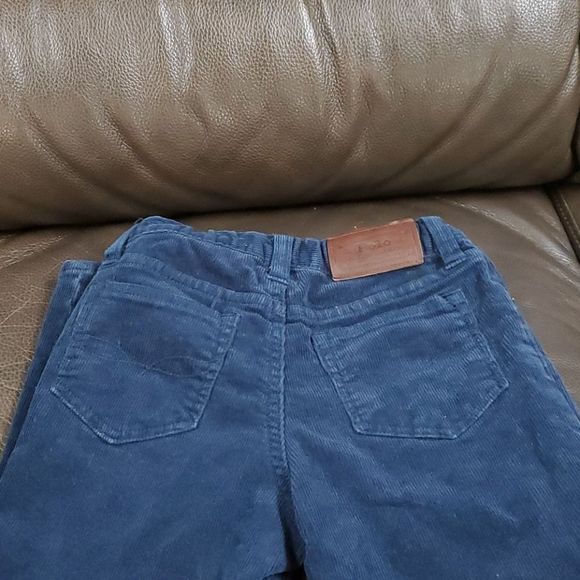 Boys Polo Ralph Lauren thin corduroy pants navy 7 * - Picture 4 of 5
